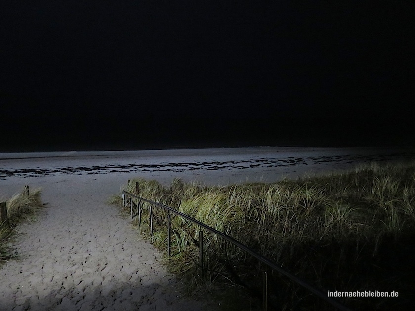 Strand Boltenhagen nachts