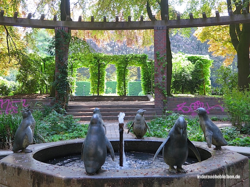 Pinguin-Brunnen