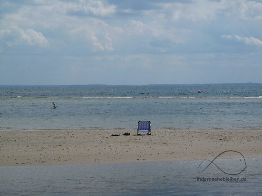 Stuhl am Strand