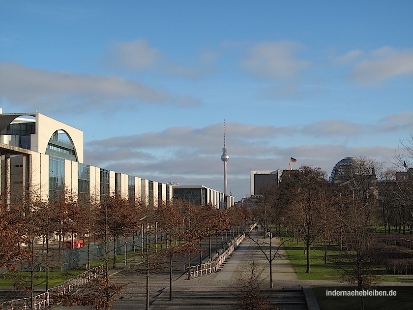 Blick zum Reichstag