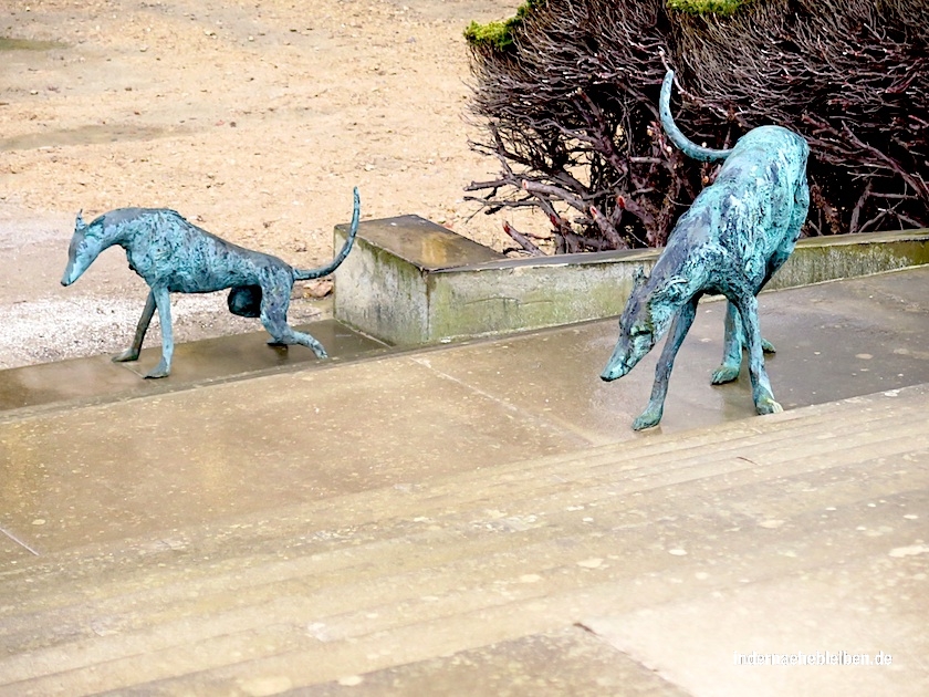 Skulptur Hund
