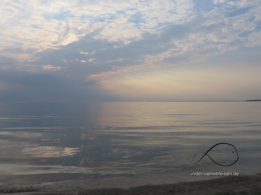 Morgens am Meer
