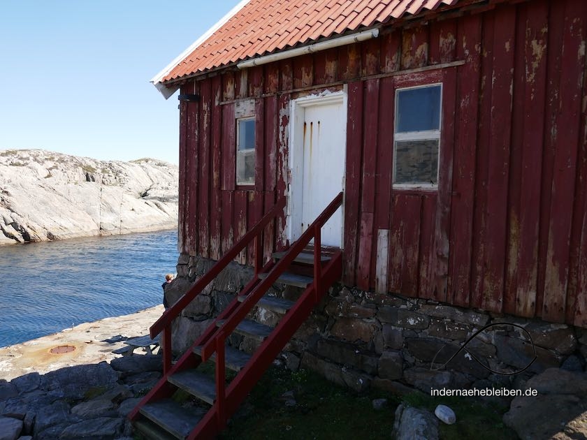 Norwegen Holzhuette