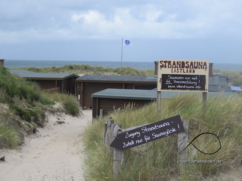 Die Strandsauna ist einer meiner Lieblingsplaetze